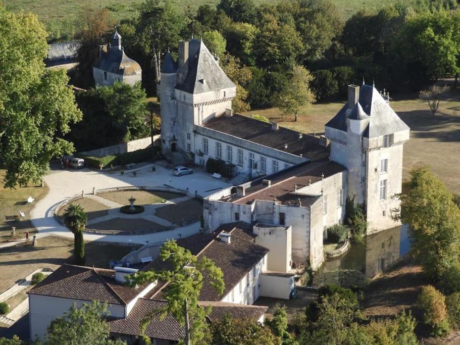 Chateau De Mornay Saint-Pierre-de-l'Isle Luaran gambar